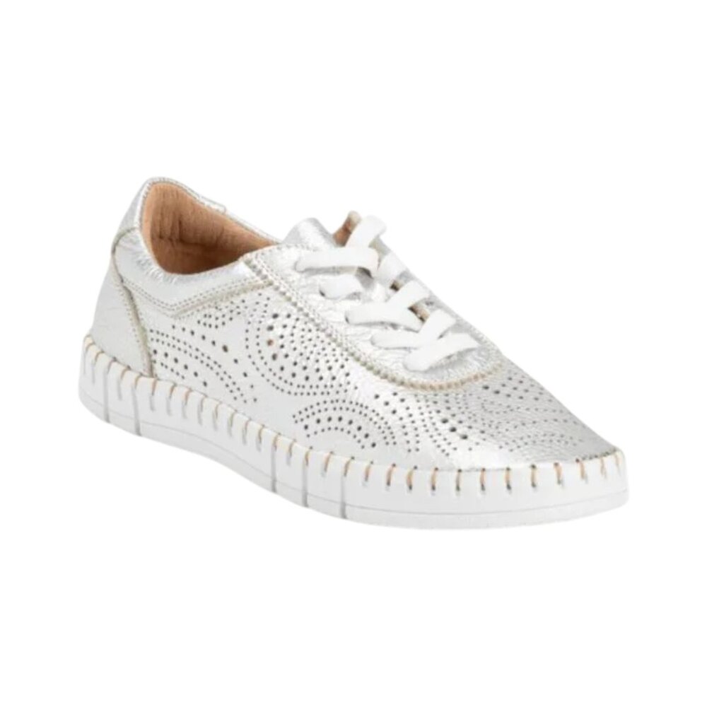 HAPPYMONK Made In Spain Leather Laser Cut Sneakers